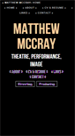 Mobile Screenshot of matthewmccray.com